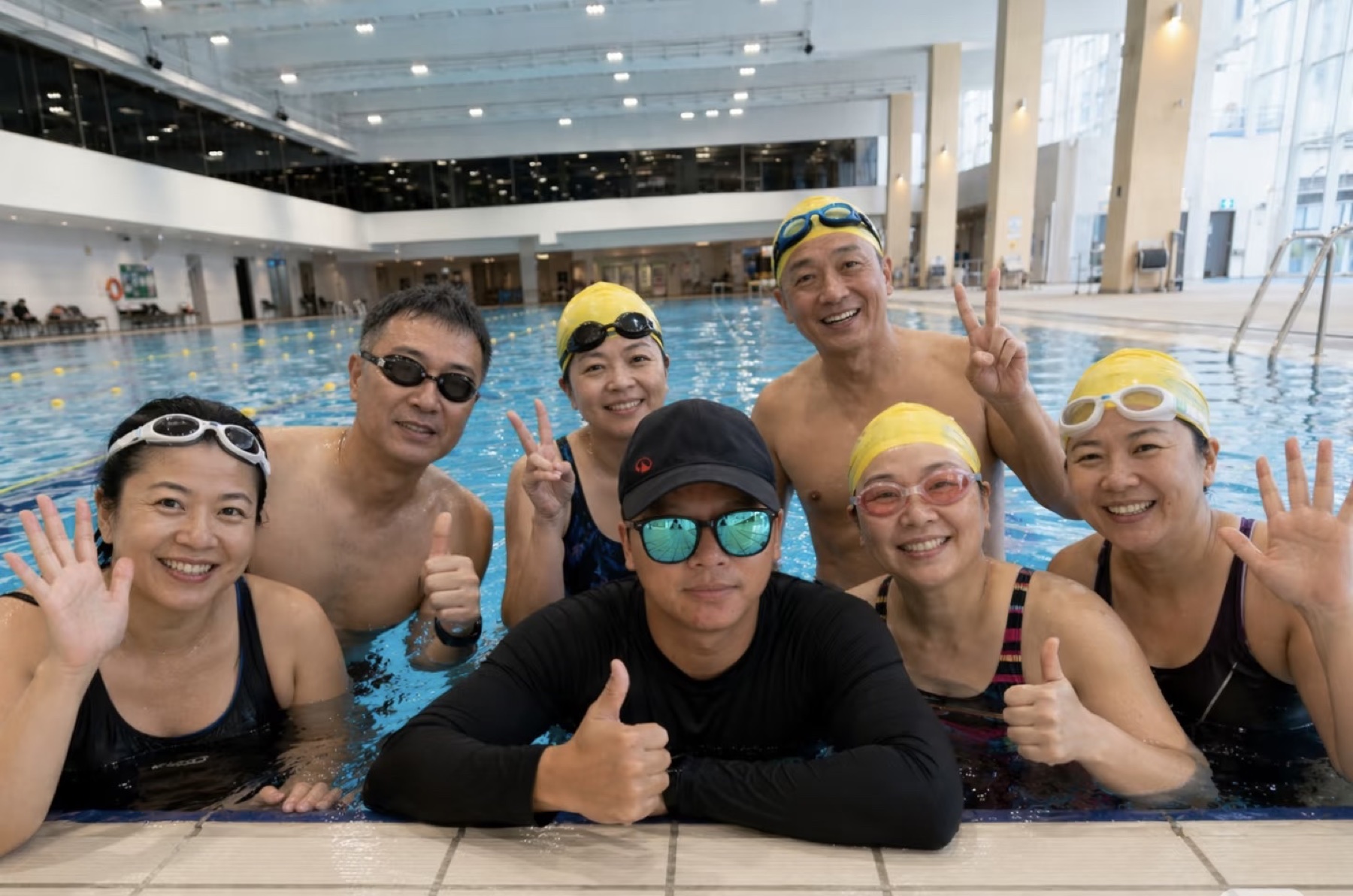 iSwim adult swimming class with Coach Guo